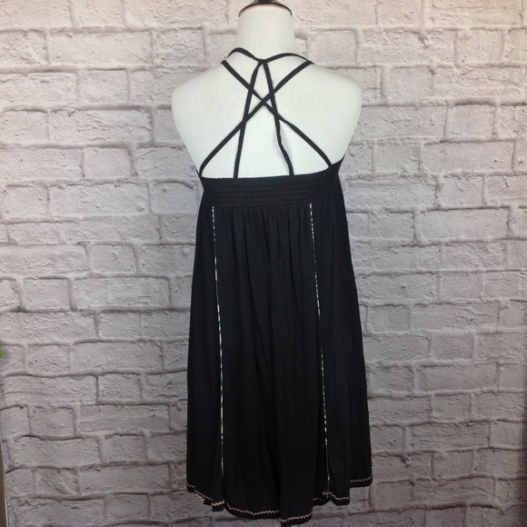 New Colcci Dress Women Small Artsy Pockets A-Line - Picture 6 of 7